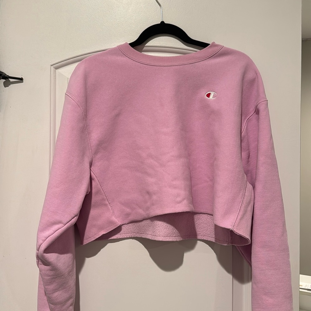 Champion Reverse Weave Cropped Cut-off Crew